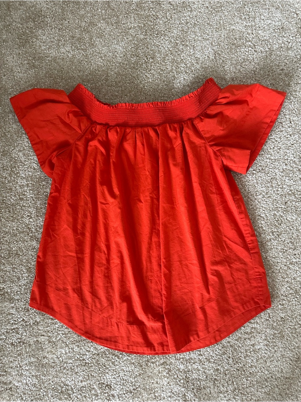 Marled Reunited Clothing Off Shoulder Summer Top Smocked